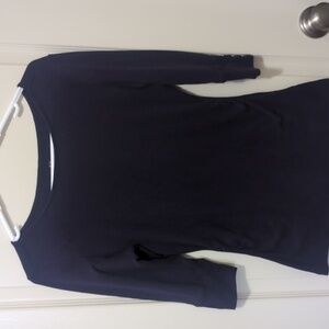 Knit 3/4 length sleeved top
